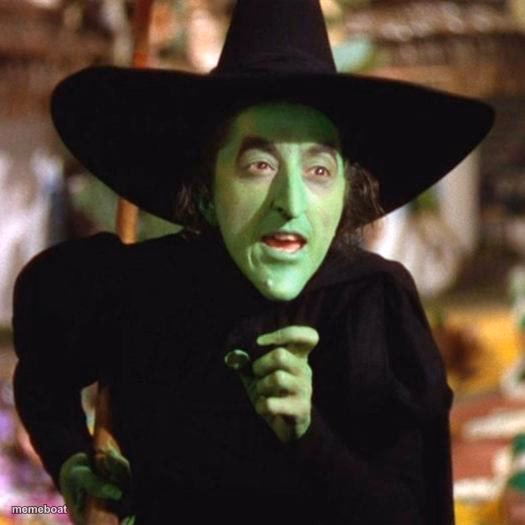 wicked witch timesheet - meme generator image preview