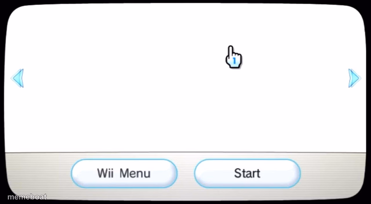 Wii Channel Menu - meme generator image preview