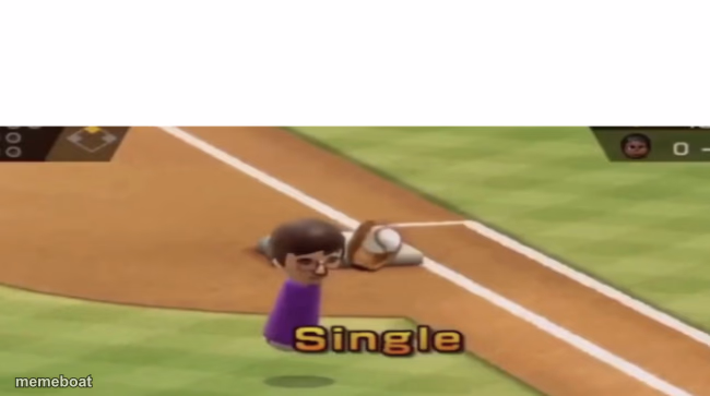 Wii sports Single - meme generator image preview