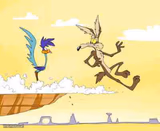 Wile E. Coyote roadrunner