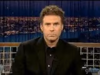 Will Ferrell Blank Stare