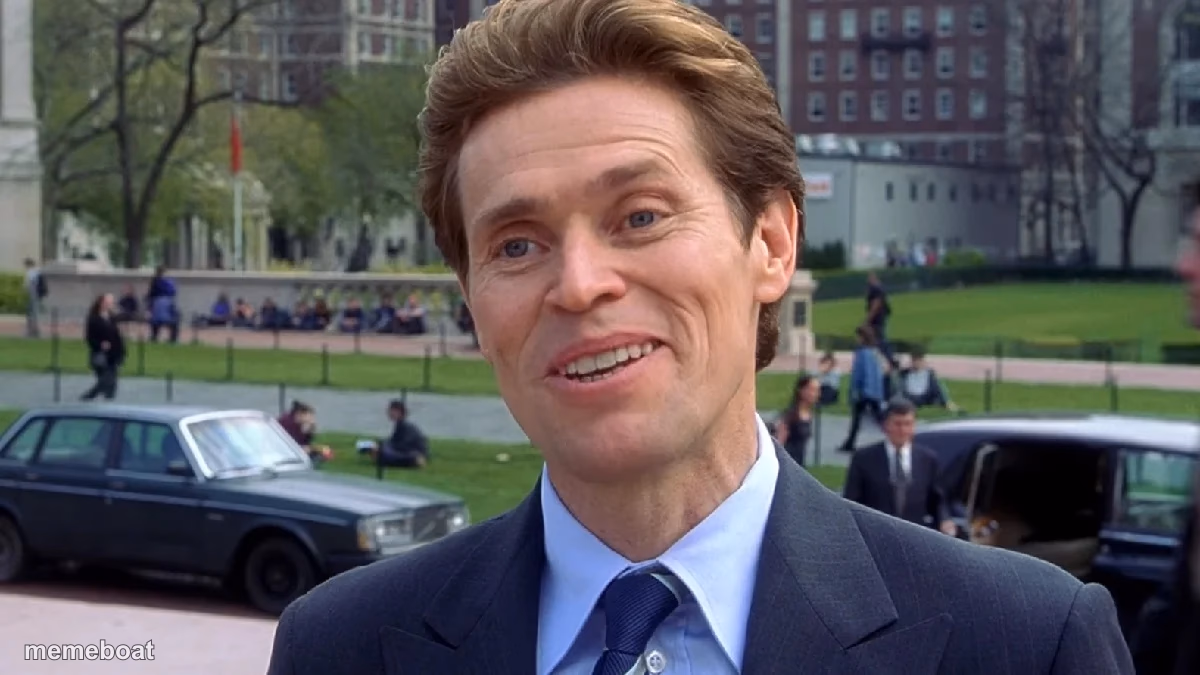 William Dafoe - meme generator image preview