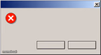 Windows 2000 error message template