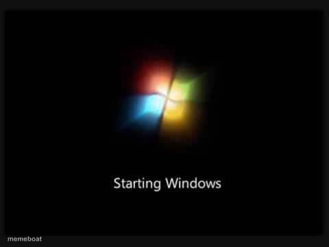 Windows 7 Startup - meme generator image preview
