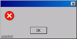 Windows 98 error message - meme generator image preview