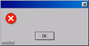 Windows 98 error message