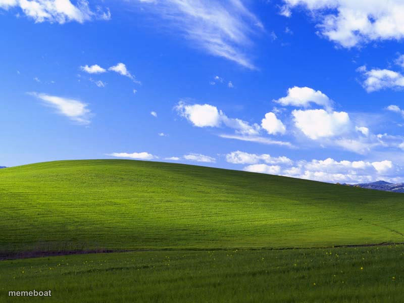 Windows XP Wallpaper - meme generator image preview