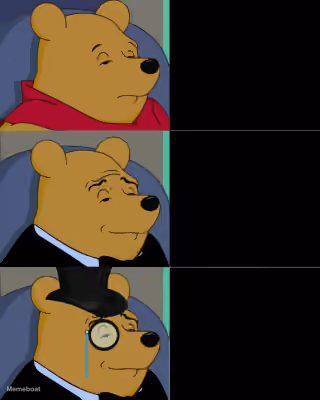 Winnie the Pooh Three Panel Meme