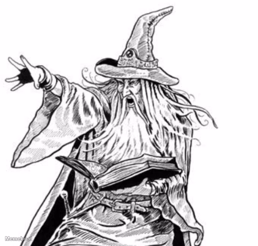 Wizard "I Cast" - meme generator image preview