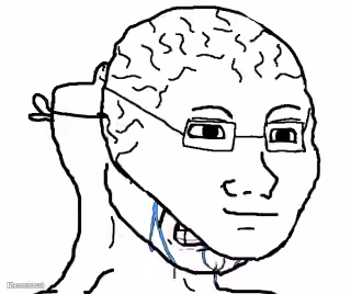 Wojak Brain Mask