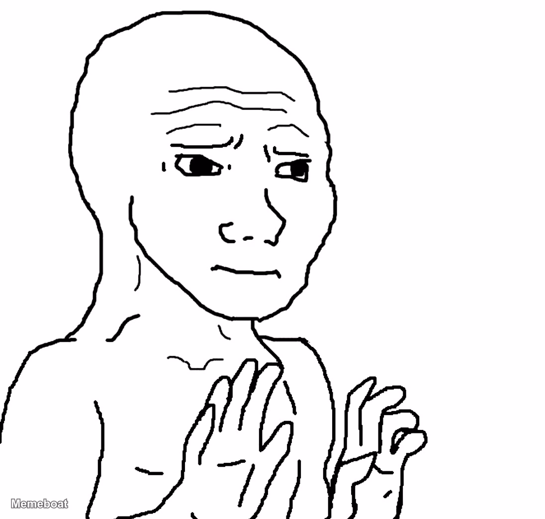 Wojak Please - meme generator image preview