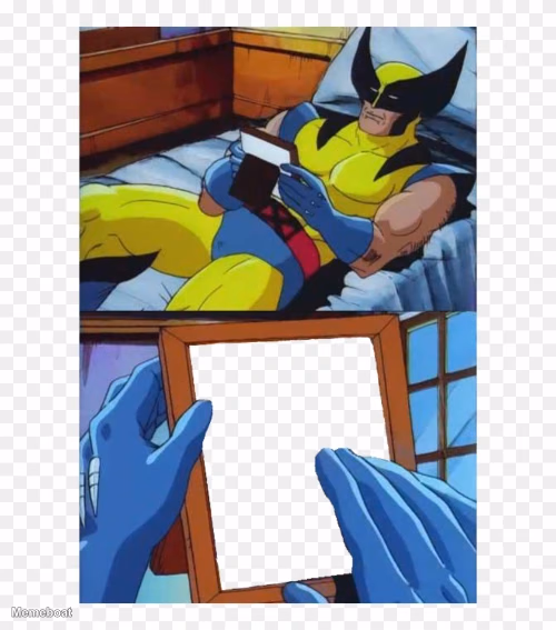 wolverine's crush - meme generator image preview