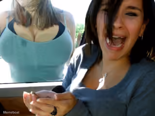 Woman Scared of Breasts