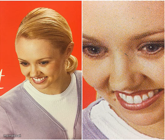 woman smiling - meme generator image preview
