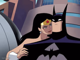 Wonder Woman Whispering to Batman