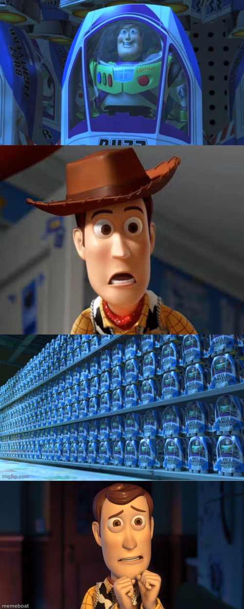Woody and Buzz - meme generator image preview