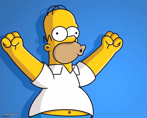 Woohoo Homer Simpson - meme generator image preview
