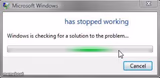 [Words] has stopped working