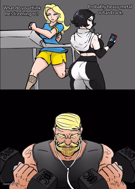 workout music - meme generator image preview