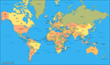 world map
