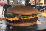 Worlds biggest burger