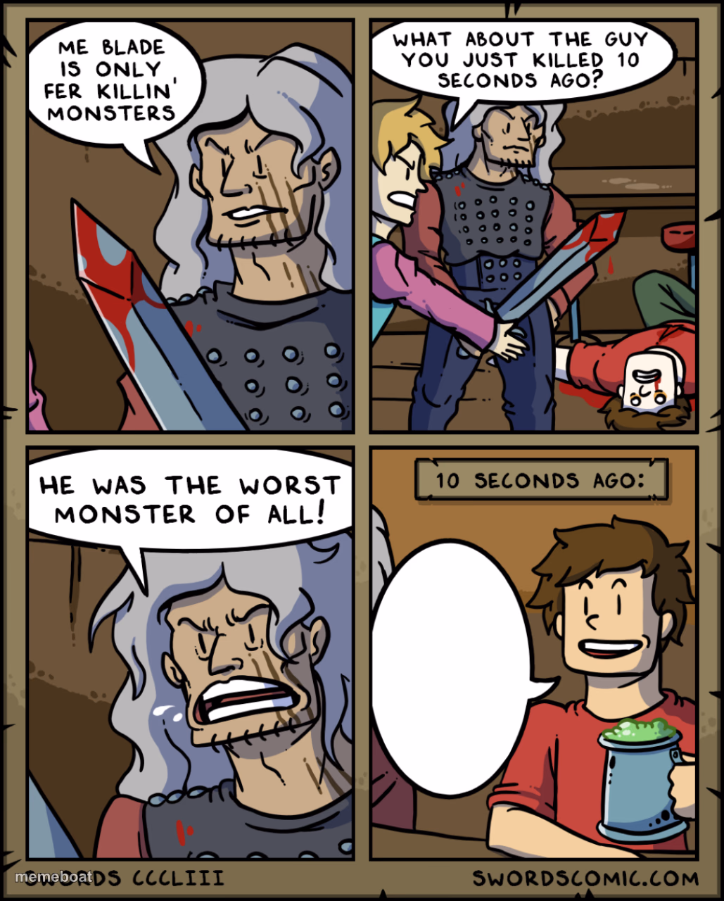 Worst monster of all - meme generator image preview