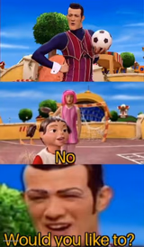 Would you like to?