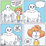 Wow!  How'd you get like that? Blank