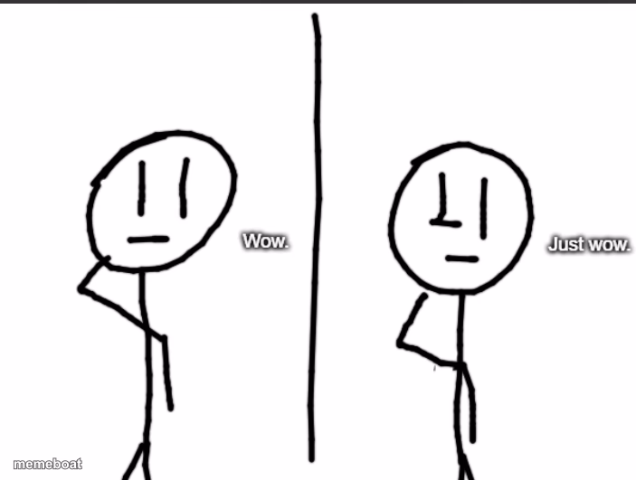 Wow, just wow. - meme generator image preview