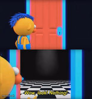 Wow, look nothing - meme generator image preview