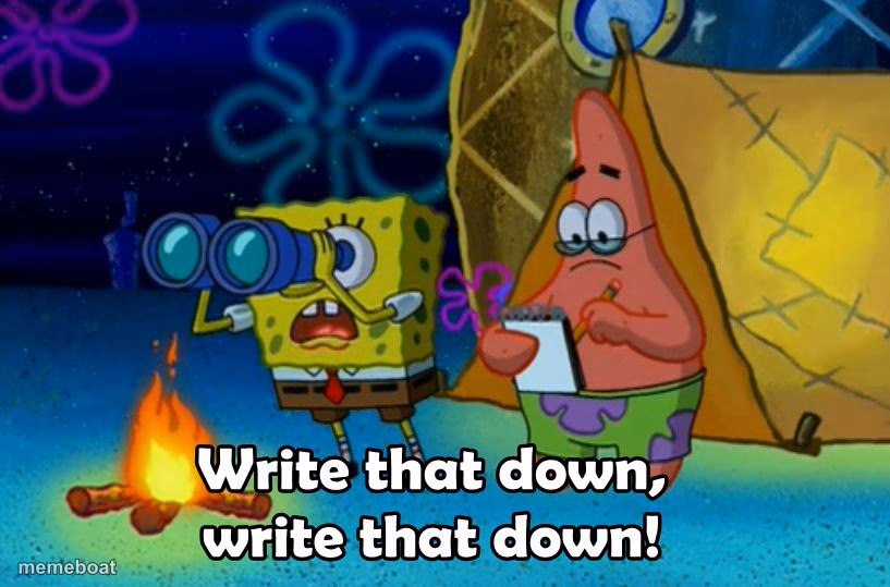 write that down - meme generator image preview