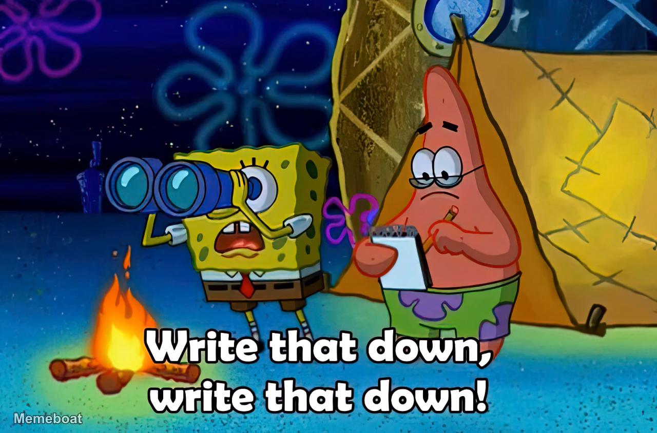 write that down - meme generator image preview