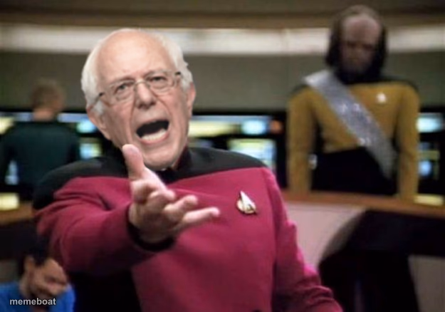 WTF Bernie Sanders - meme generator image preview
