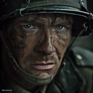 Grim WW2 Soldier