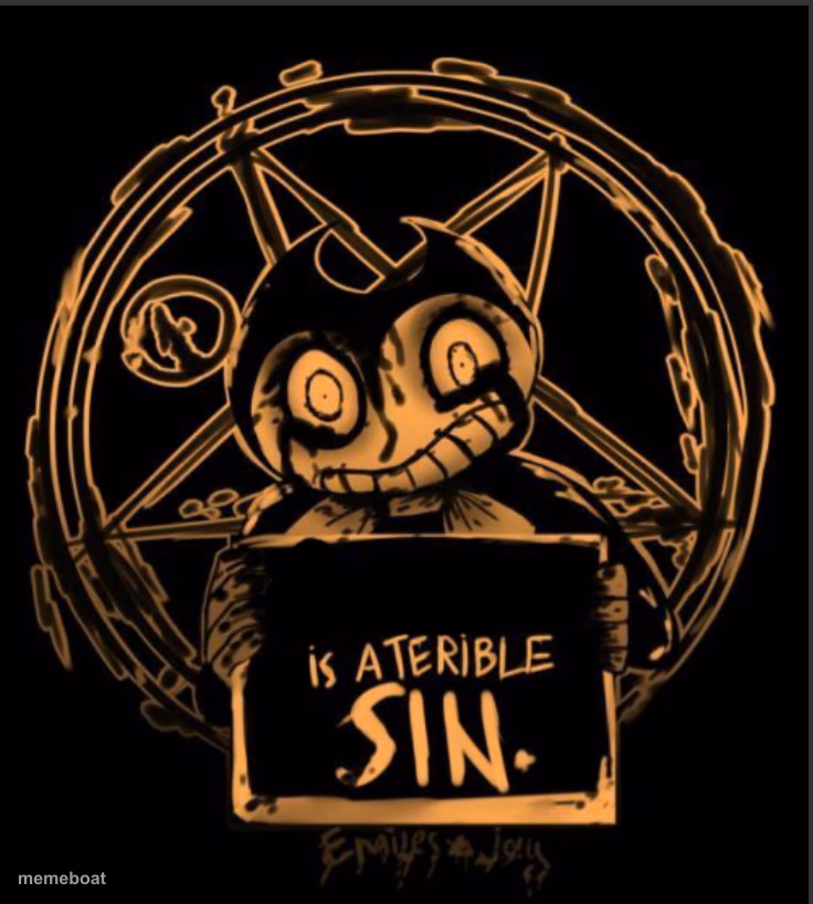 X is a terrible sin - meme generator image preview