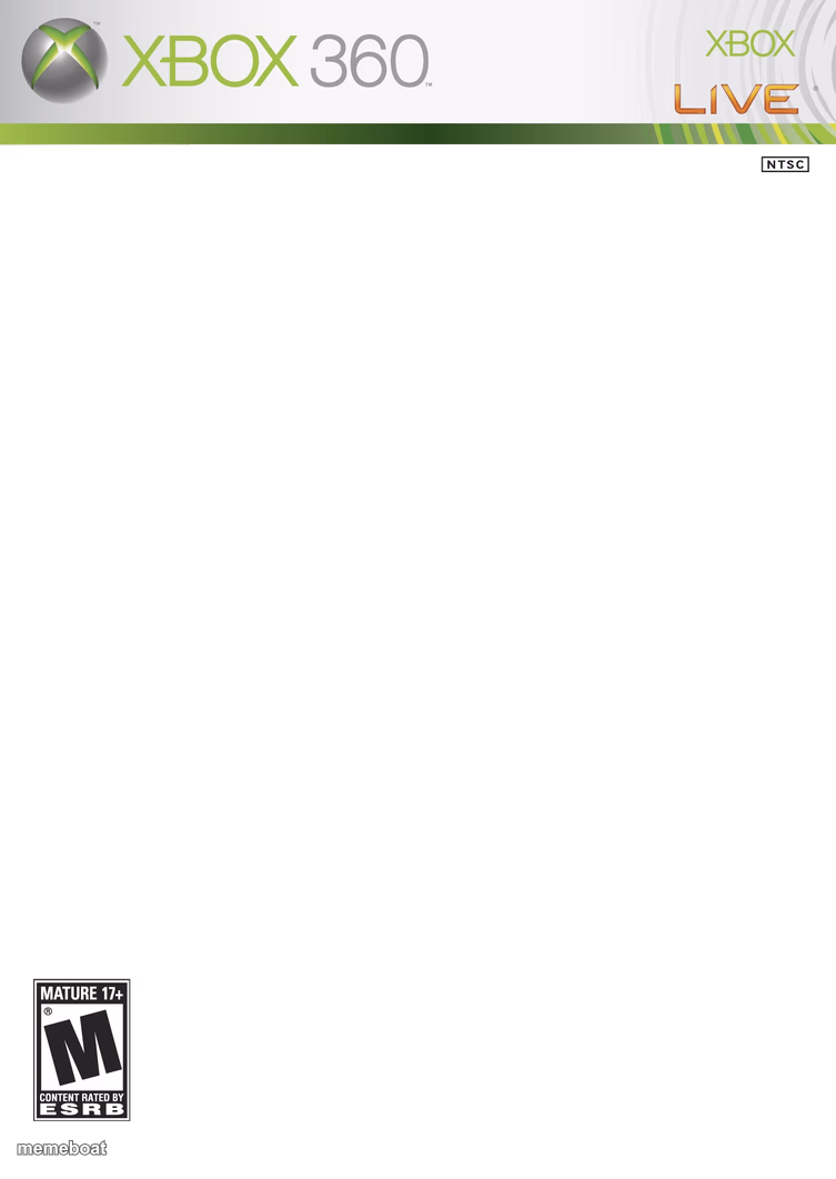 XboX 360 cover - meme generator image preview