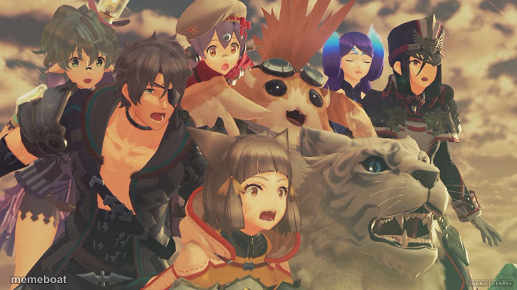 xenoblade 2 suprised - meme generator image preview