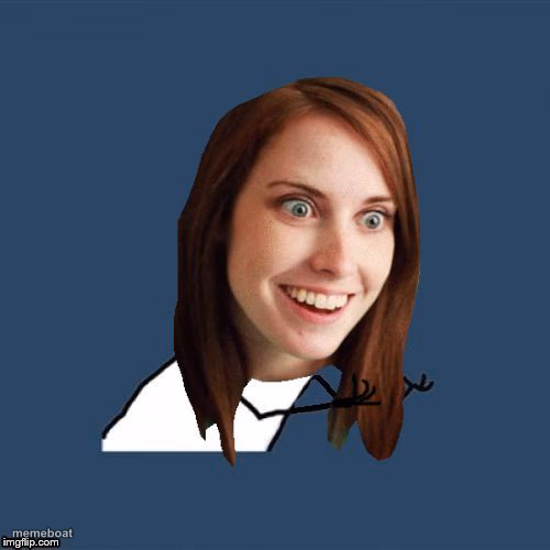 y u no Overly Attached Girlfriend - meme generator image preview