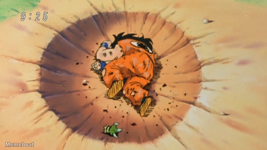 Yamcha's Death Pose - meme generator image preview