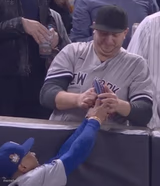 Yankees Fan with Mookie