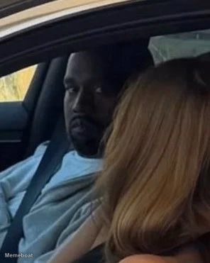 Ye side eye stare - meme generator image preview