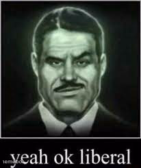 Yeah ok liberal - meme generator image preview