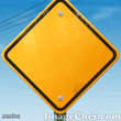 Yellow Road Sign