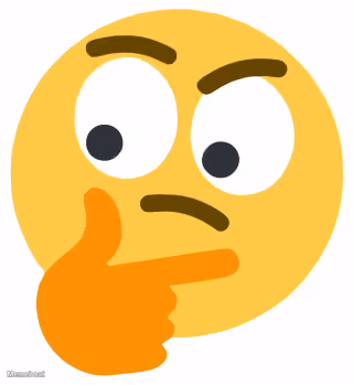 Yellow Thinking Emoji