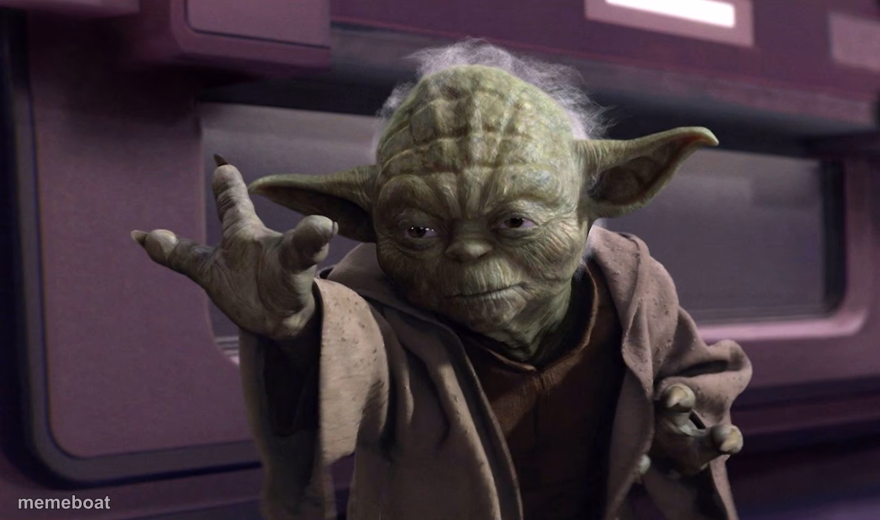 Yoda Force Push - meme generator image preview