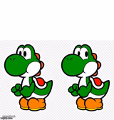Yoshi Looking Back