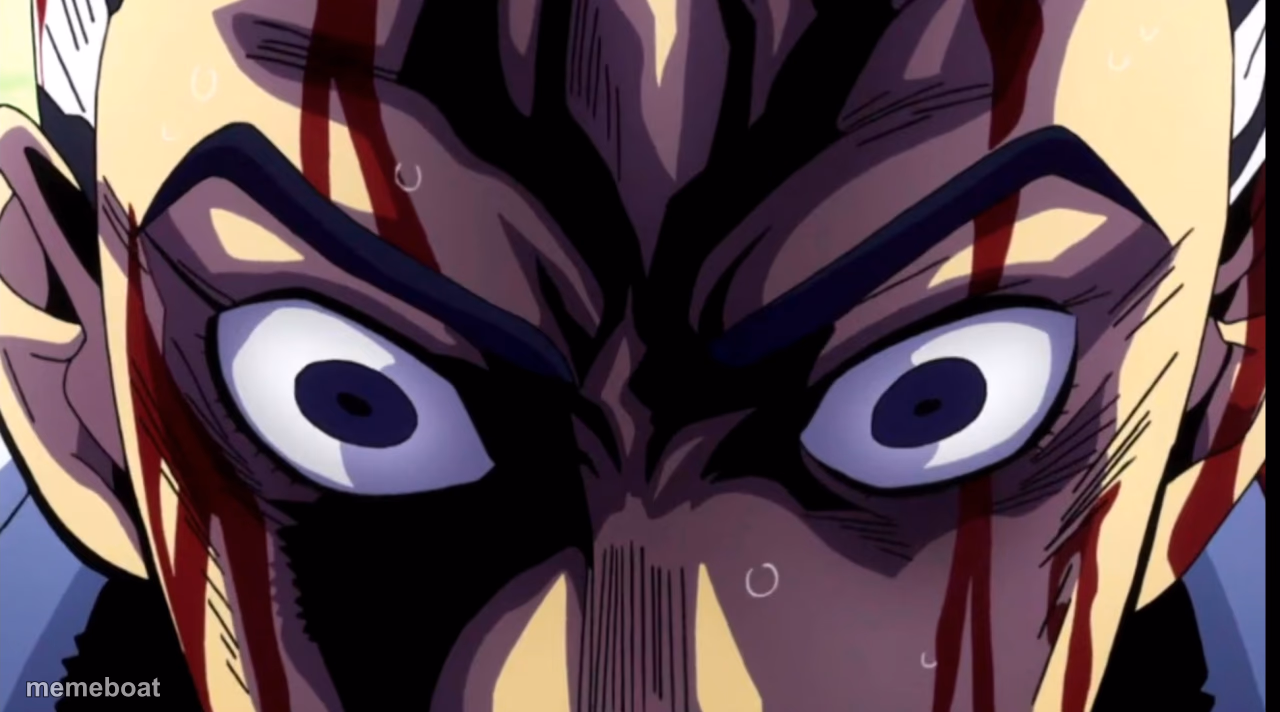 yoshikage kira being screwed - meme generator image preview