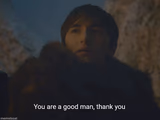 You are a good man, thank you