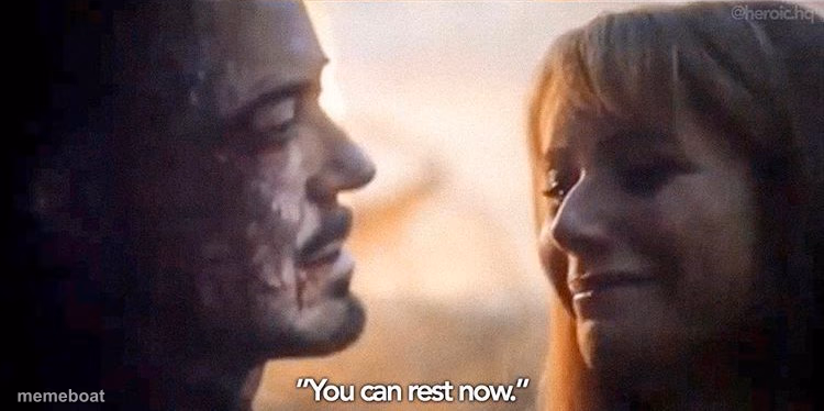 You can Rest Now - meme generator image preview