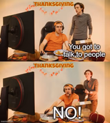 You got to talk to people